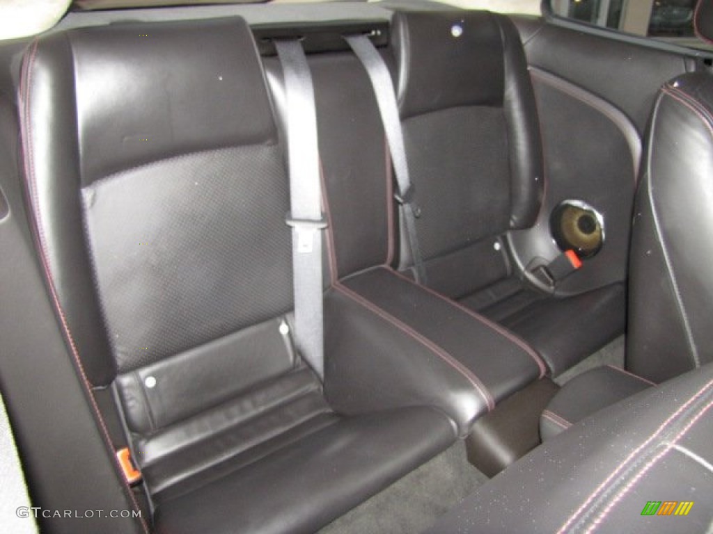 2009 Jaguar XK XKR Portfolio Edition Coupe Rear Seat Photo #80022968