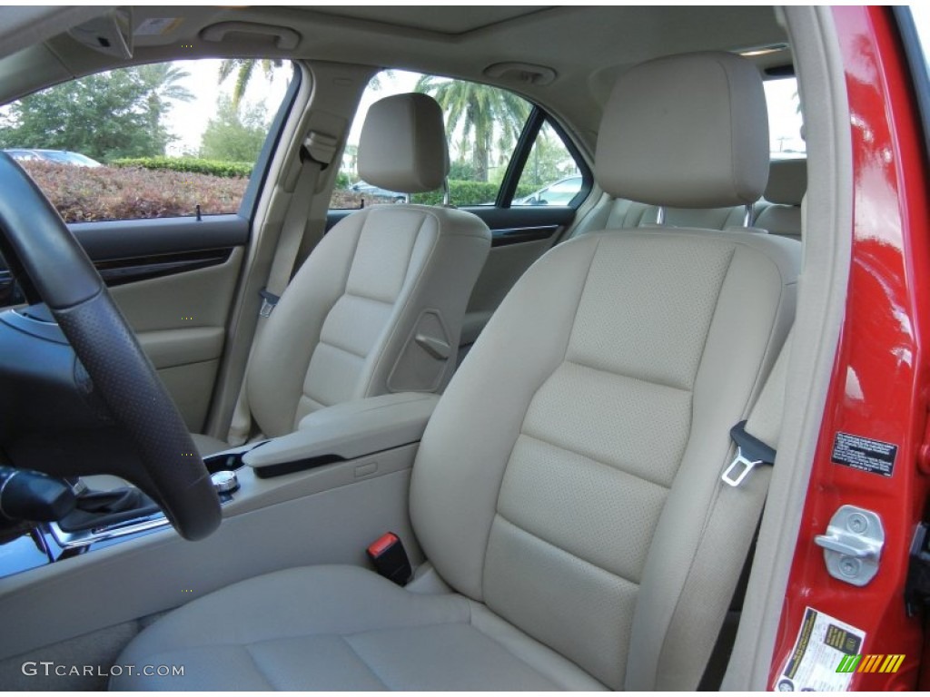 Almond Beige/Mocha Interior 2012 Mercedes-Benz C 250 Sport Photo #80023496