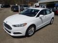 2013 Oxford White Ford Fusion SE  photo #4