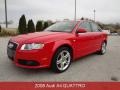 2008 Brilliant Red Audi A4 2.0T quattro Sedan  photo #1