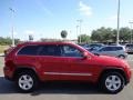 2011 Inferno Red Crystal Pearl Jeep Grand Cherokee Laredo X Package 4x4  photo #10