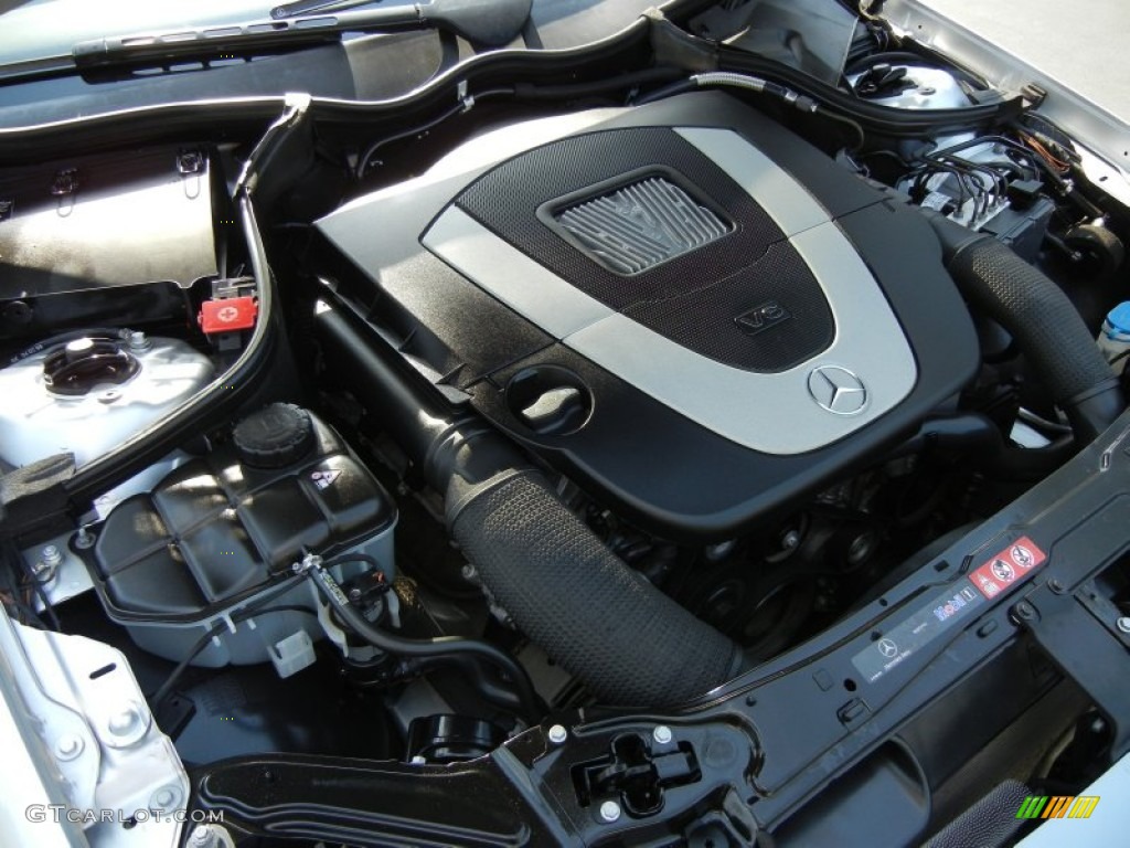 2009 Mercedes-Benz CLK 350 Cabriolet 3.5 Liter DOHC 24-Valve VVT V6 Engine Photo #80025521