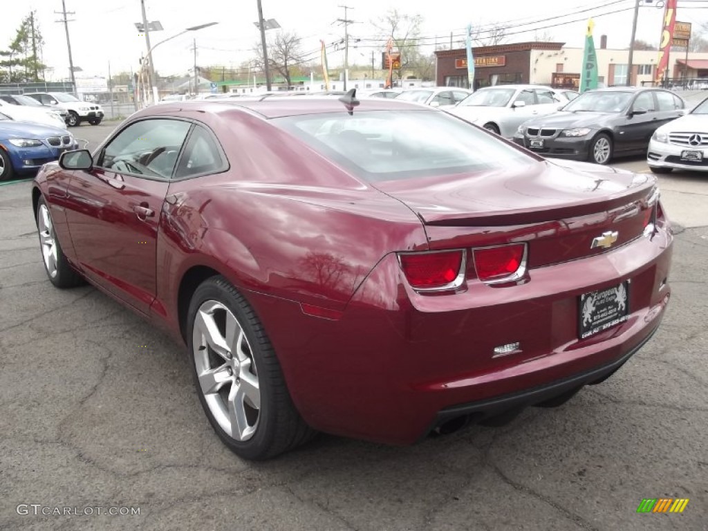 2010 Camaro SS Coupe - Red Jewel Tintcoat / Black photo #4