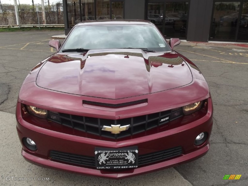 2010 Camaro SS Coupe - Red Jewel Tintcoat / Black photo #6