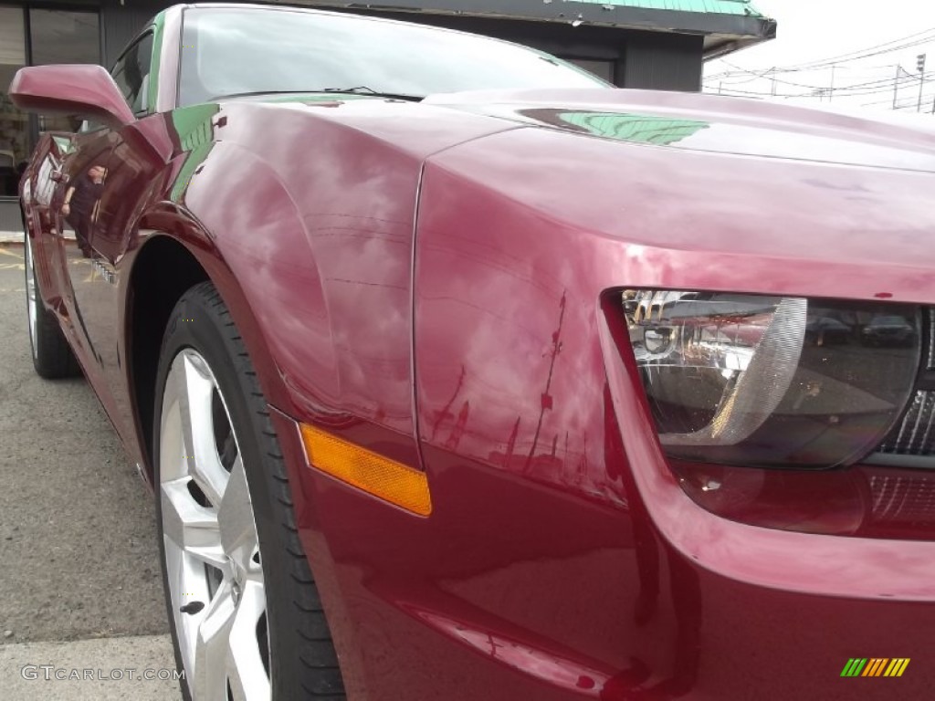 2010 Camaro SS Coupe - Red Jewel Tintcoat / Black photo #29