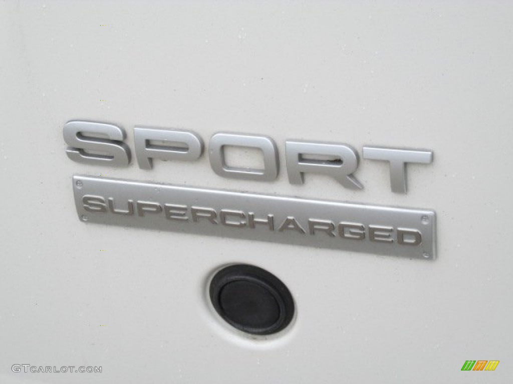 2010 Range Rover Sport Supercharged - Alaska White / Almond-Nutmeg Alcantara/Ivory Stitching photo #11
