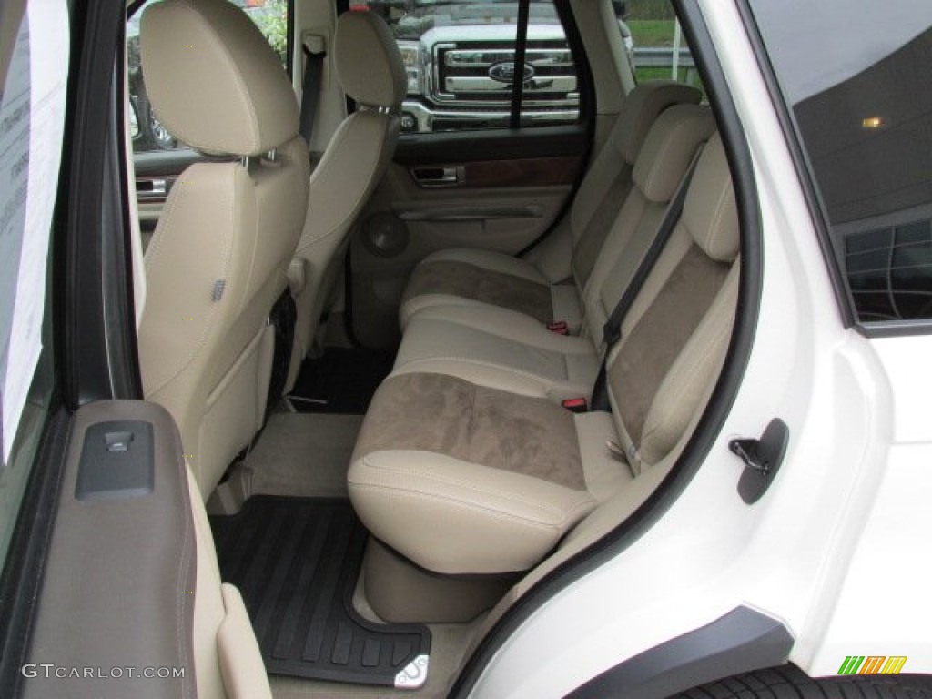 2010 Land Rover Range Rover Sport Supercharged Rear Seat Photo #80026913