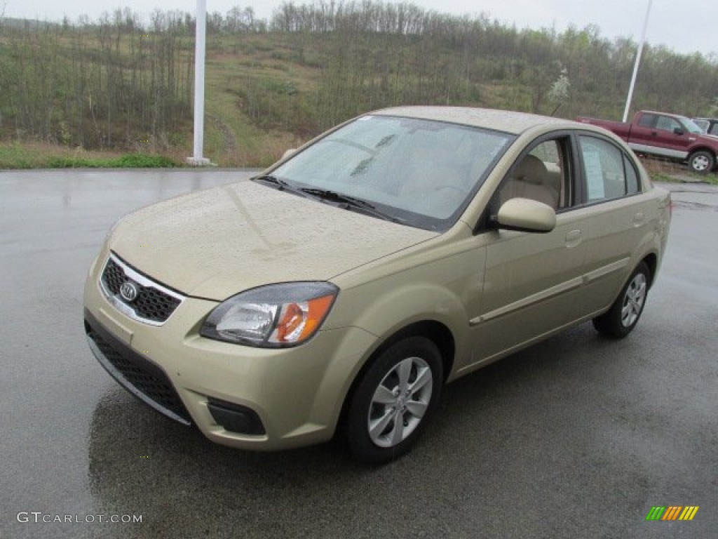 Cashmere Beige 2011 Kia Rio LX Exterior Photo #80027176