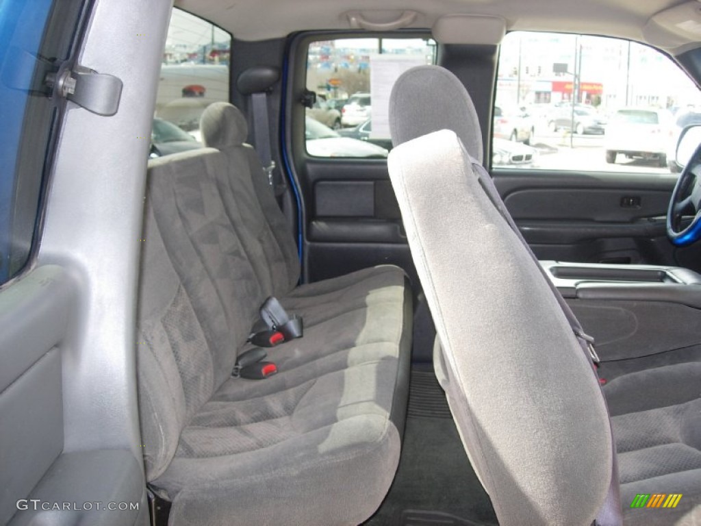 2004 Silverado 1500 LS Extended Cab 4x4 - Arrival Blue Metallic / Dark Charcoal photo #6