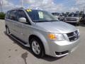 Bright Silver Metallic 2009 Dodge Grand Caravan SXT Exterior