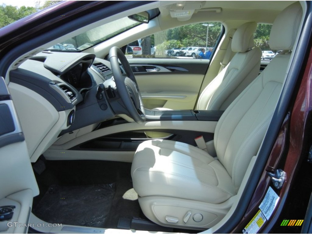2013 Lincoln MKZ 2.0L EcoBoost FWD Front Seat Photo #80027812
