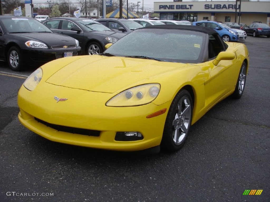 Velocity Yellow Chevrolet Corvette