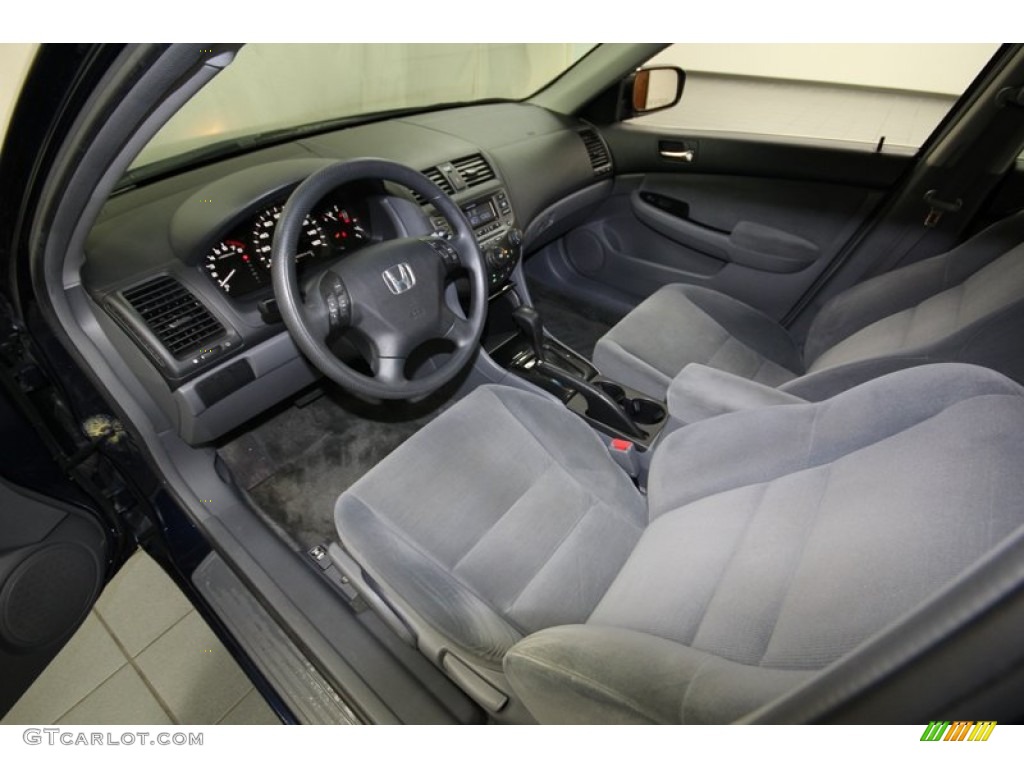 Gray Interior 2006 Honda Accord SE Sedan Photo #80027988