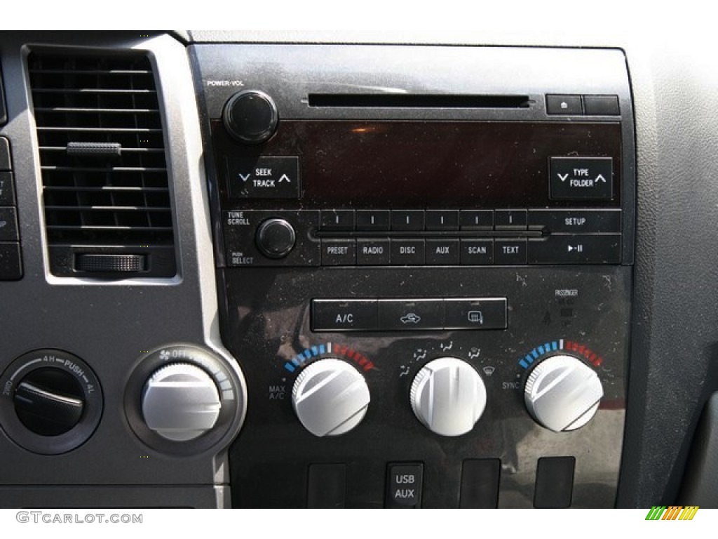 2010 Tundra Double Cab 4x4 - Slate Gray Metallic / Graphite Gray photo #13