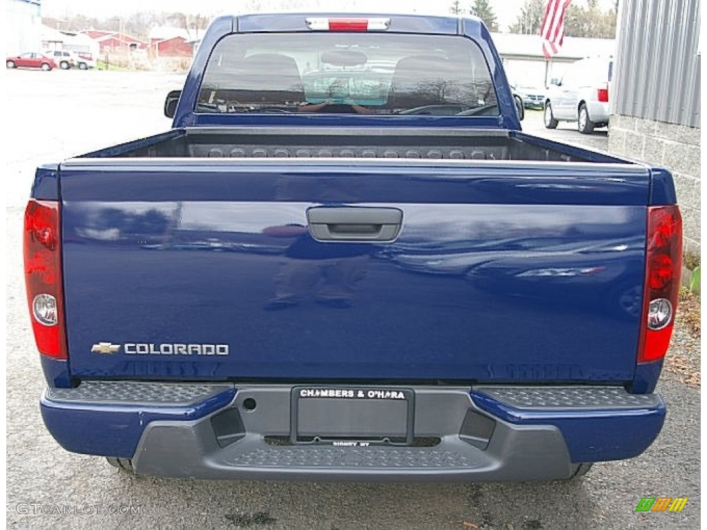 2009 Colorado Regular Cab 4x4 - Deep Navy Blue / Medium Pewter photo #5