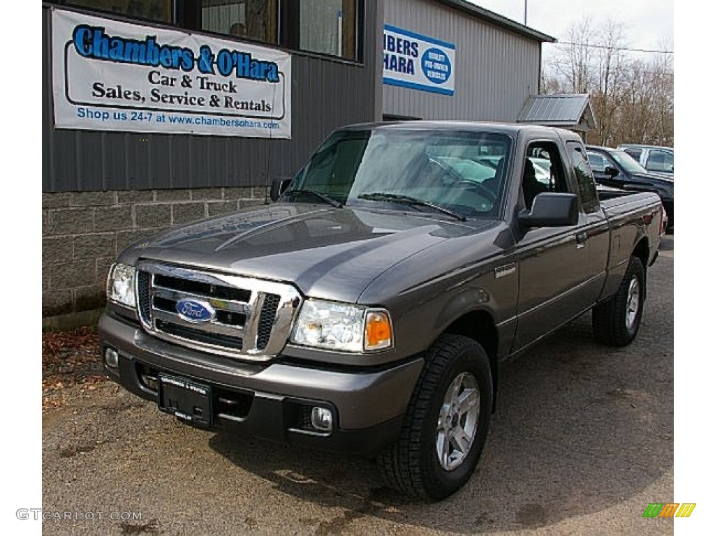 Dark Shadow Grey Metallic Ford Ranger