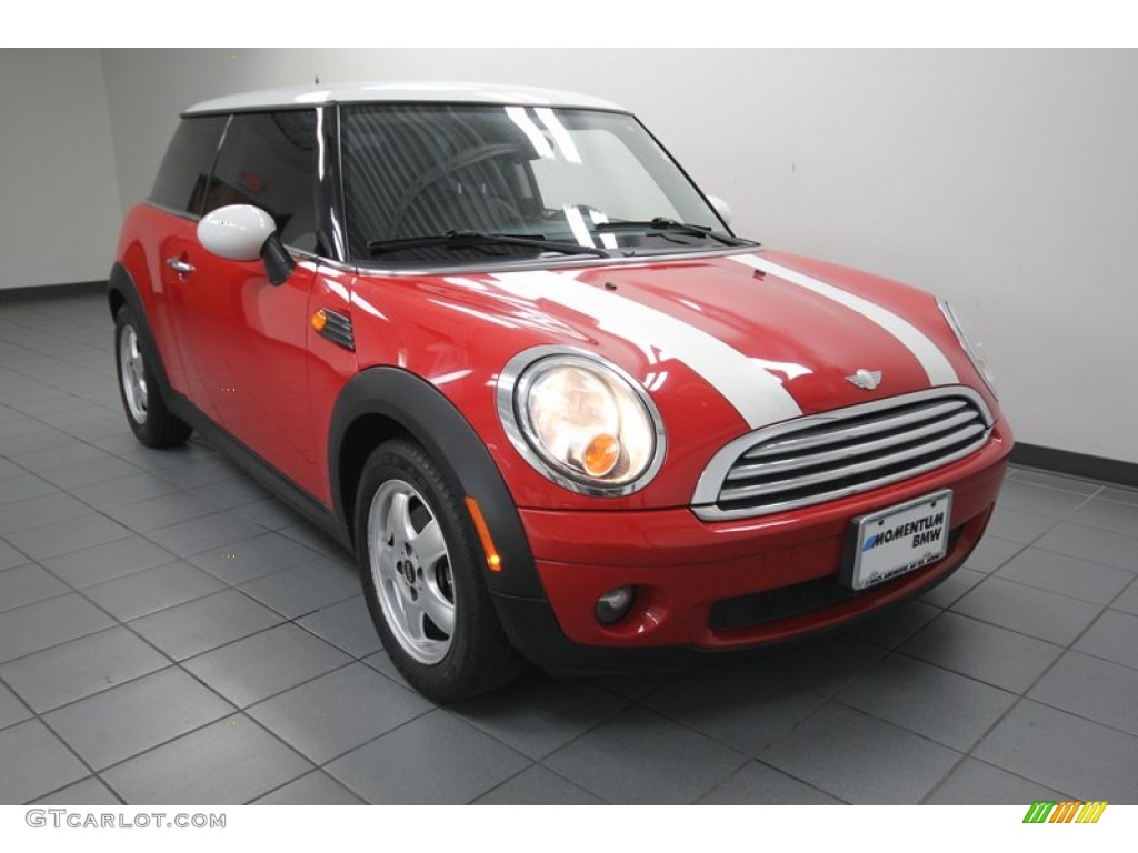 2007 Cooper Hardtop - Chili Red / Carbon Black/Carbon Black photo #1