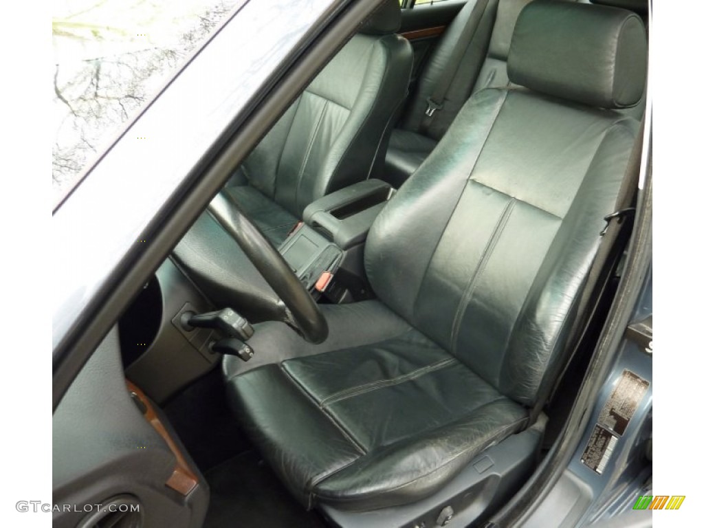 2001 5 Series 540i Sedan - Steel Blue Metallic / Black photo #13