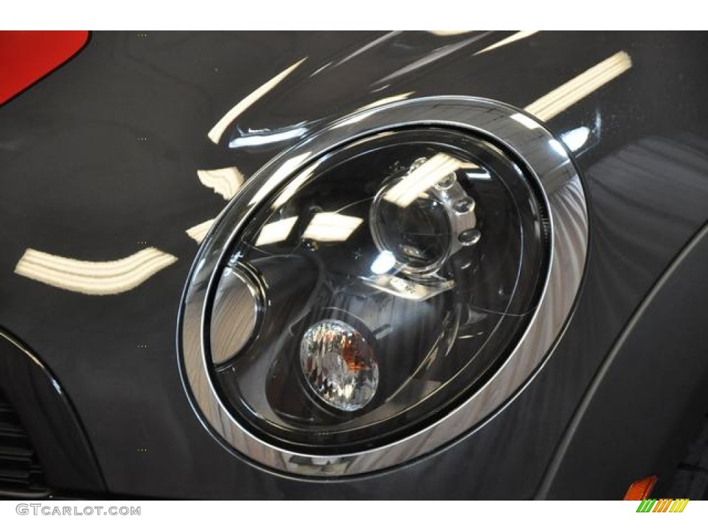 2013 Cooper John Cooper Works GP - Thunder Grey Metallic / GP Recaro Sport Black/Dinamica photo #2
