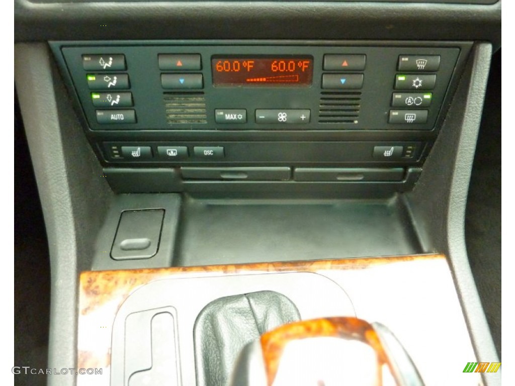 2001 5 Series 540i Sedan - Steel Blue Metallic / Black photo #17
