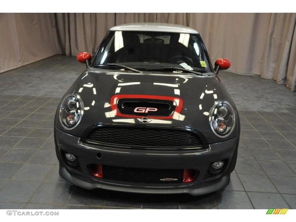 2013 Cooper John Cooper Works GP - Thunder Grey Metallic / GP Recaro Sport Black/Dinamica photo #3