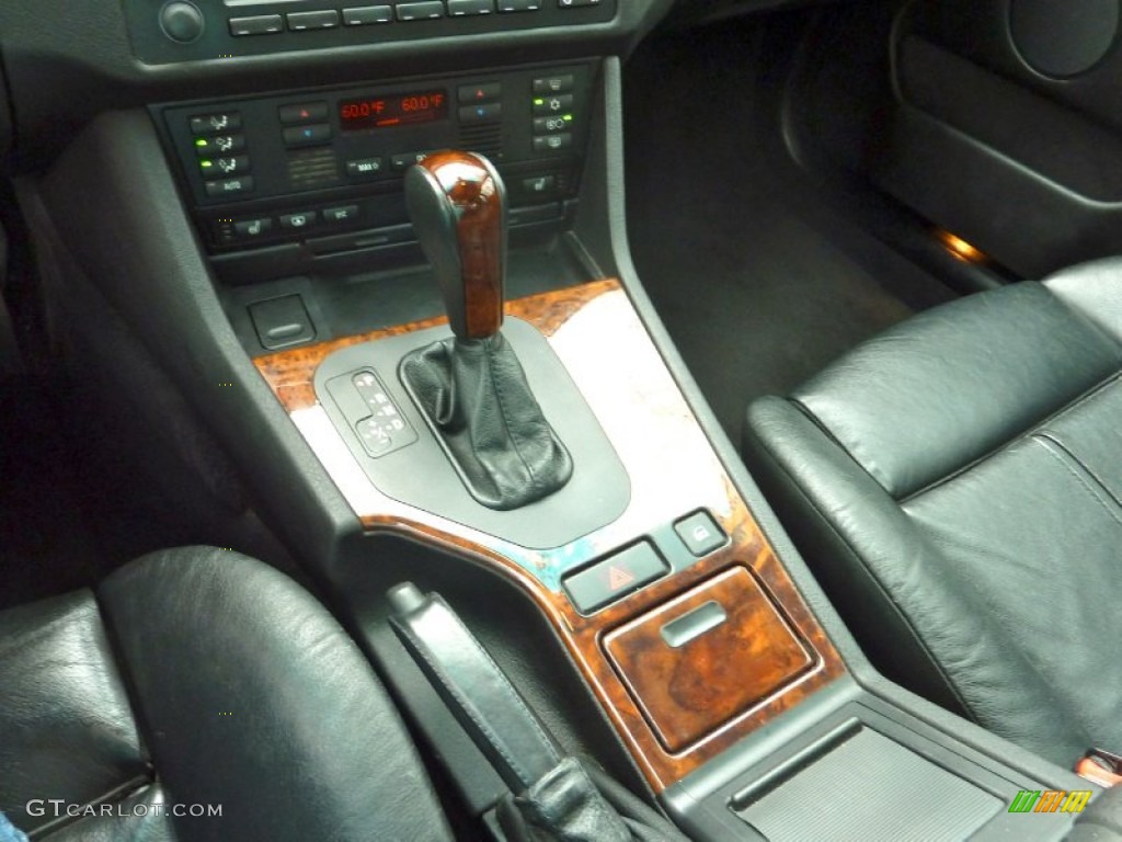 2001 5 Series 540i Sedan - Steel Blue Metallic / Black photo #18