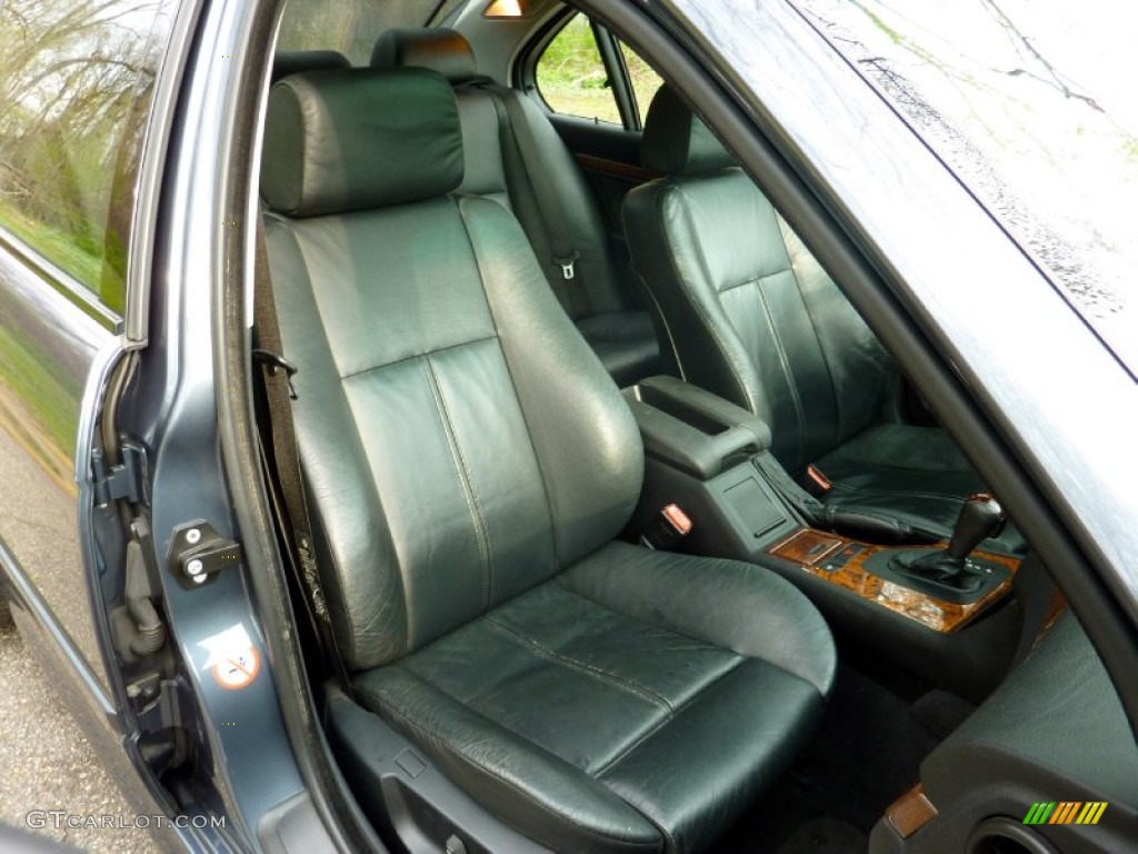 2001 5 Series 540i Sedan - Steel Blue Metallic / Black photo #20