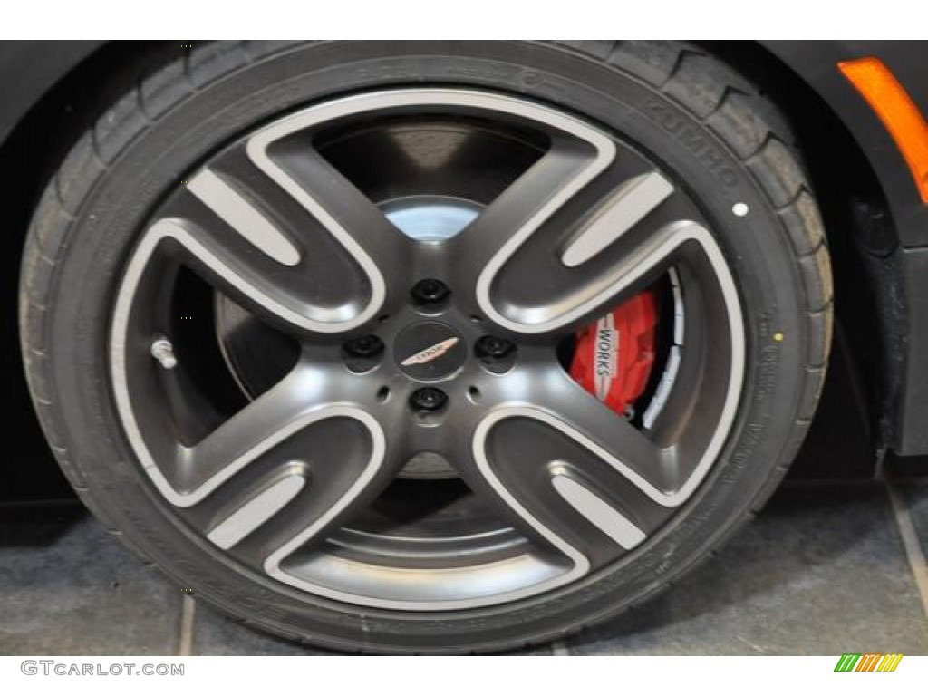 2013 Cooper John Cooper Works GP - Thunder Grey Metallic / GP Recaro Sport Black/Dinamica photo #6