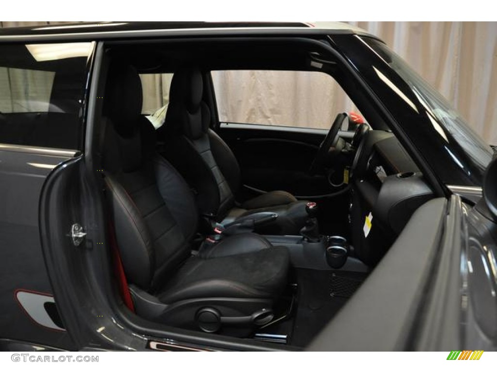 2013 Cooper John Cooper Works GP - Thunder Grey Metallic / GP Recaro Sport Black/Dinamica photo #7