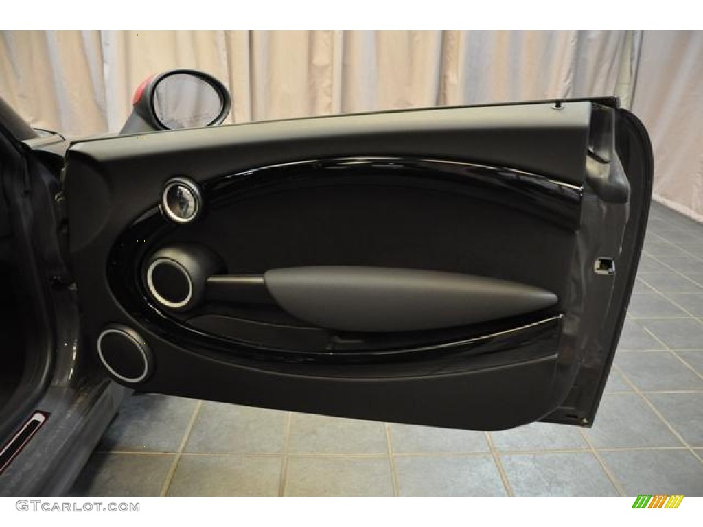 2013 Cooper John Cooper Works GP - Thunder Grey Metallic / GP Recaro Sport Black/Dinamica photo #8