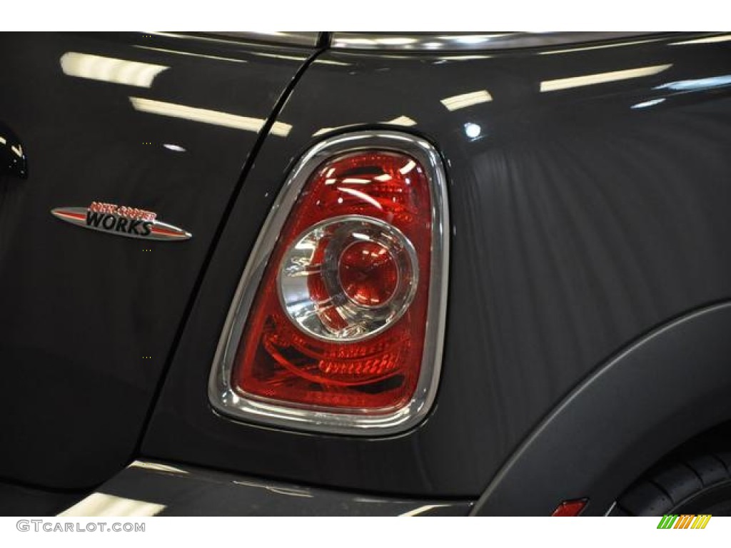 2013 Cooper John Cooper Works GP - Thunder Grey Metallic / GP Recaro Sport Black/Dinamica photo #13