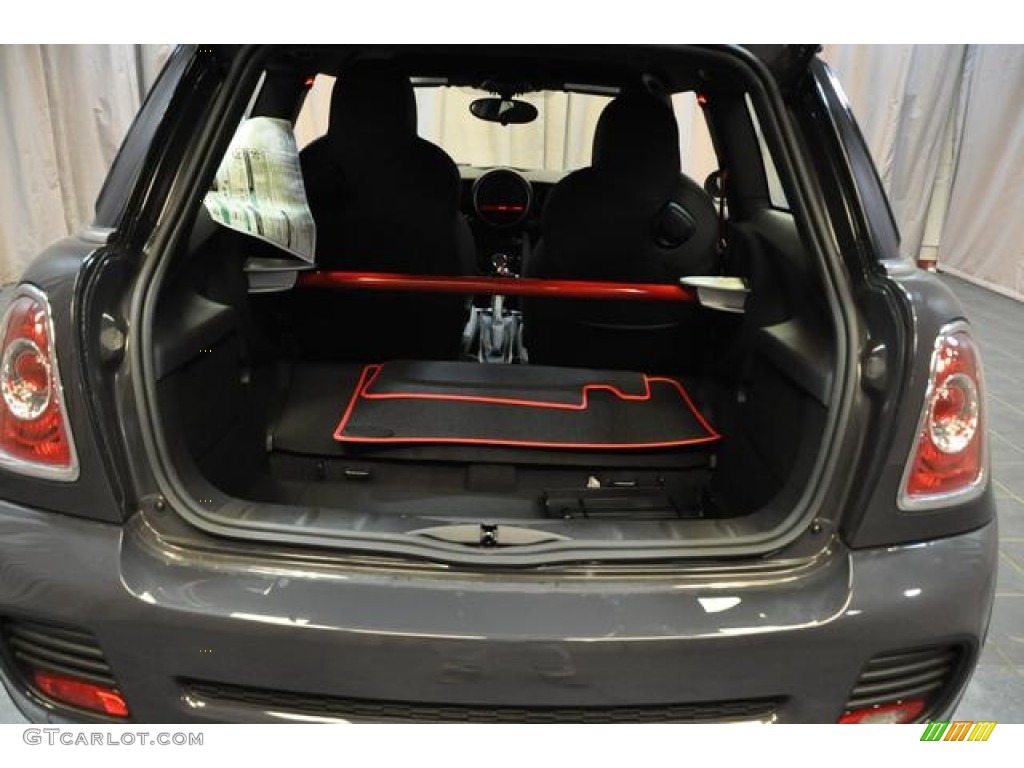 2013 Cooper John Cooper Works GP - Thunder Grey Metallic / GP Recaro Sport Black/Dinamica photo #14