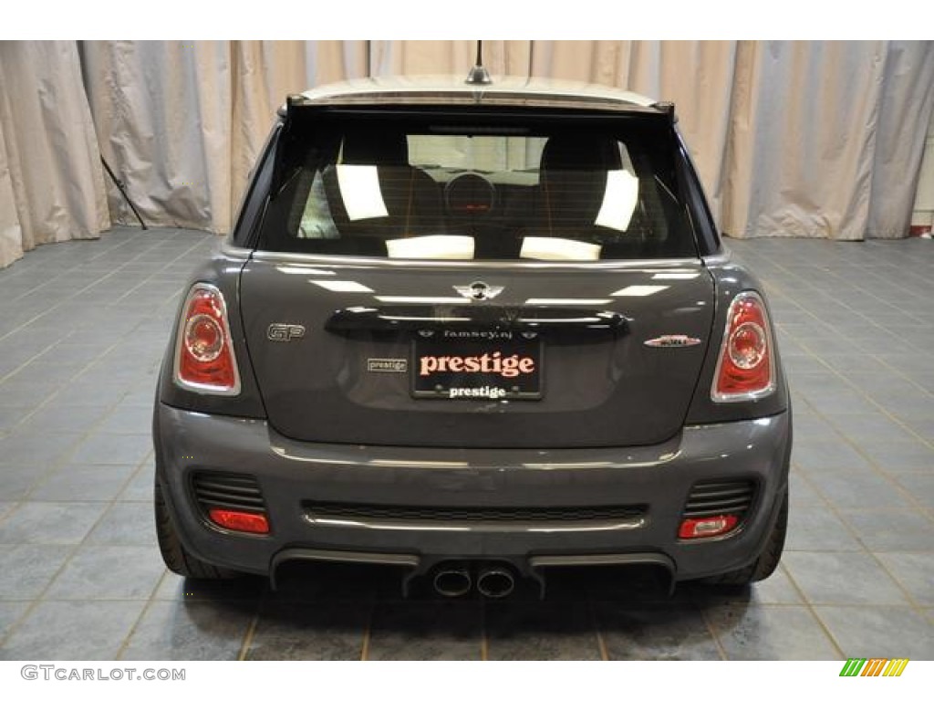 2013 Cooper John Cooper Works GP - Thunder Grey Metallic / GP Recaro Sport Black/Dinamica photo #17