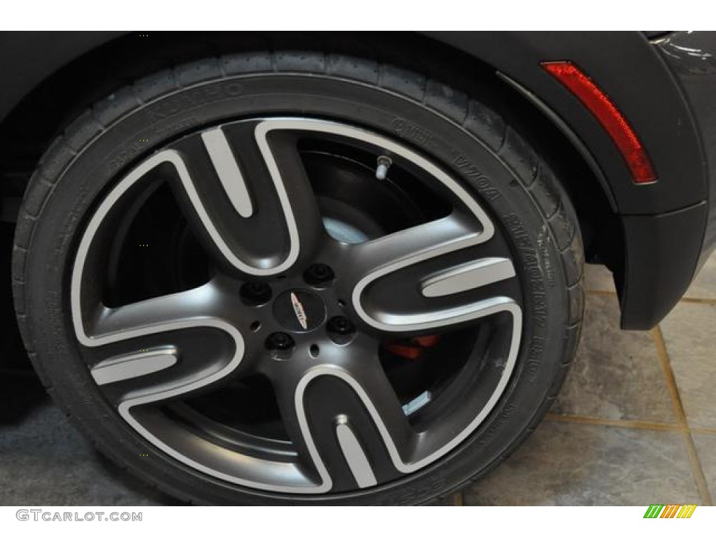 2013 Cooper John Cooper Works GP - Thunder Grey Metallic / GP Recaro Sport Black/Dinamica photo #20