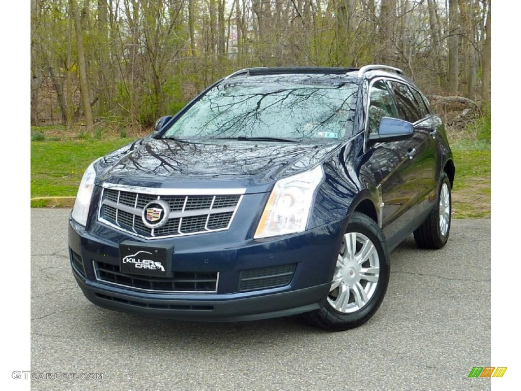 2010 SRX 4 V6 AWD - Caribbean Blue / Titanium/Ebony photo #3