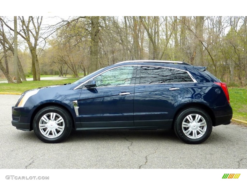 2010 SRX 4 V6 AWD - Caribbean Blue / Titanium/Ebony photo #4