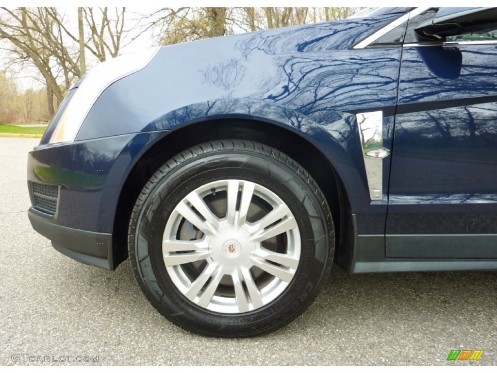 2010 SRX 4 V6 AWD - Caribbean Blue / Titanium/Ebony photo #36