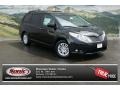 2013 Black Toyota Sienna XLE  photo #1