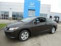 Kona Coffee Metallic - Civic LX Coupe Photo No. 1