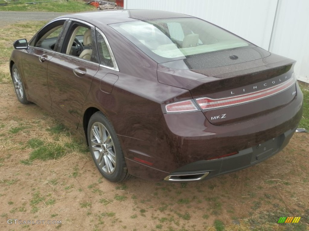 Bordeaux Reserve 2013 Lincoln MKZ 3.7L V6 AWD Exterior Photo #80031710