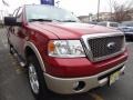 2008 Redfire Metallic Ford F150 Lariat SuperCrew 4x4  photo #11