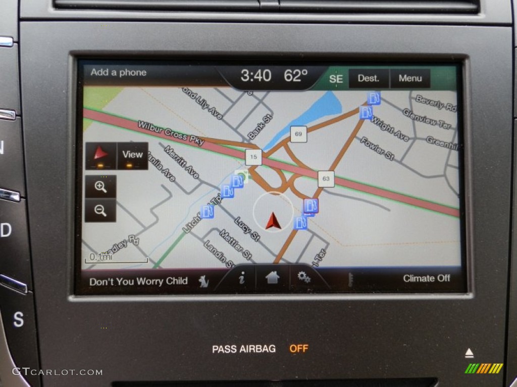 2013 Lincoln MKZ 2.0L EcoBoost AWD Navigation Photo #80031911