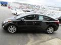 2012 Black Noir Pearl Hyundai Elantra Limited  photo #7