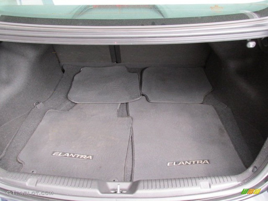 2012 Elantra Limited - Black Noir Pearl / Black photo #22