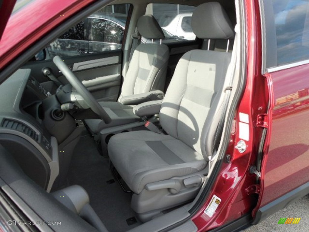 2011 CR-V EX 4WD - Tango Red Pearl / Gray photo #9