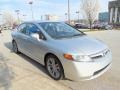 2007 Alabaster Silver Metallic Honda Civic Si Sedan  photo #5