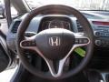 2007 Alabaster Silver Metallic Honda Civic Si Sedan  photo #11