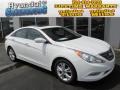 2013 Shimmering White Hyundai Sonata Limited  photo #1