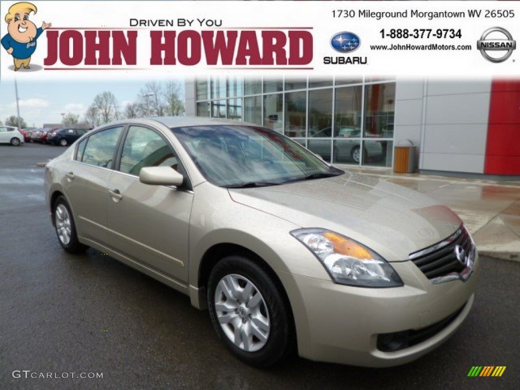 2009 Altima 2.5 S - Sonoran Sand Metallic / Blond photo #1