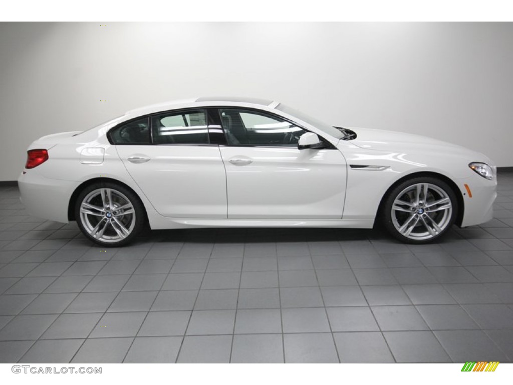 Alpine White 2014 BMW 6 Series 650i Gran Coupe Exterior Photo #80035328